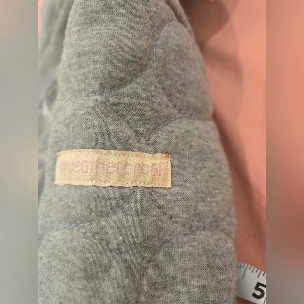Weatherproof Gray and Pink Kids‎ Hooded Footie Snowsuit Excellente Conditions